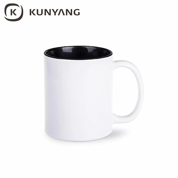 11oz Two-Tone Color Mug black