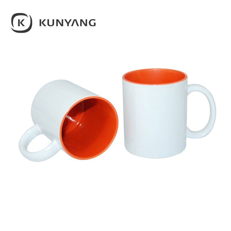 11oz Two-Tone Color Mug Orange