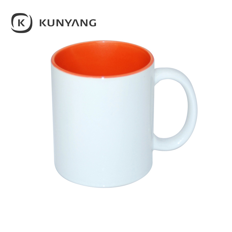 11oz Two-Tone Color Mug Orange