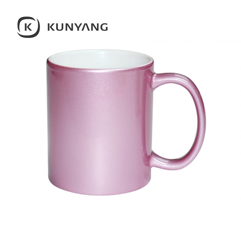 10oz Sparkling Mug Pink