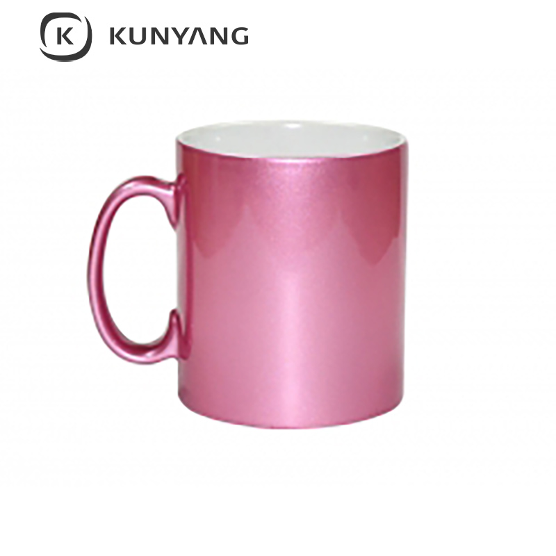 11oz Sparkling Mug Pink