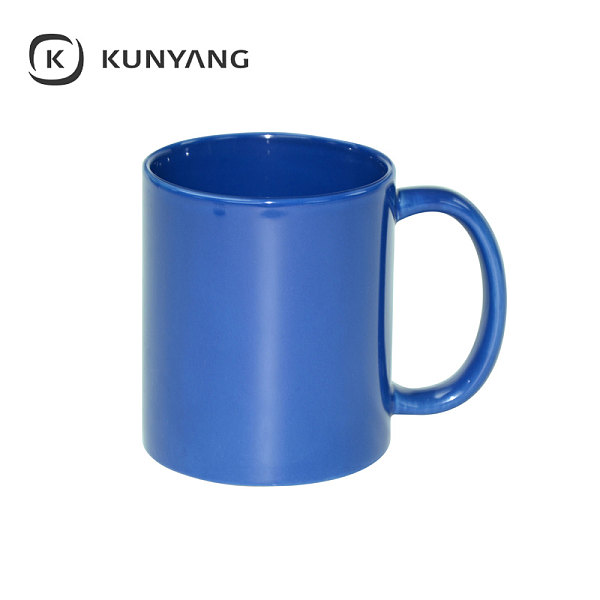 11oz Full Color Mug(Glossy) Middle Blue
