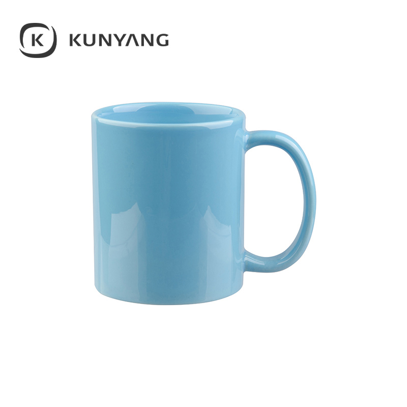 11oz Full Color Mug(Glossy) Light Blue