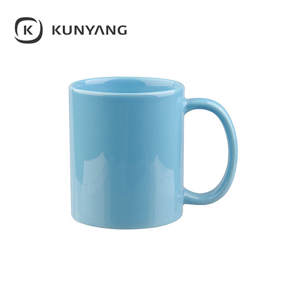 11oz Full Color Mug(Glossy) Light Blue