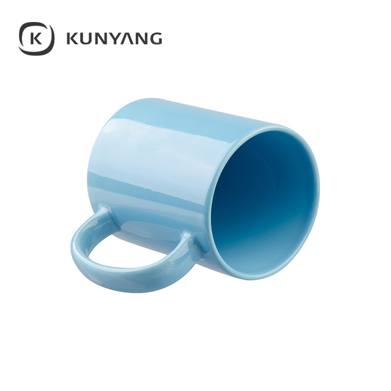 11oz Full Color Mug(Glossy) Light Blue