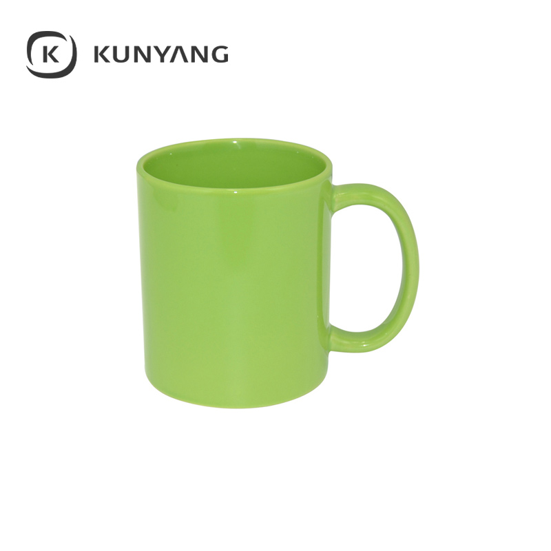 11oz Full Color Mug(Glossy) Light Green