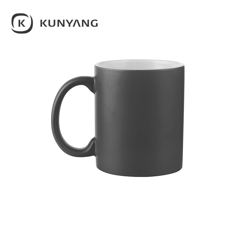 11oz Fluorescent Mug(Frosted) Black