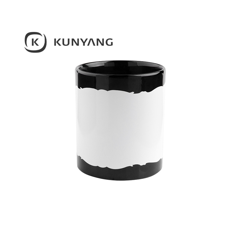 11oz Full Color Mug（Butterfly shaped) Black