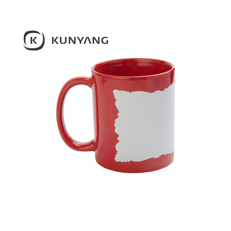11oz Full Color Mug（Butterfly shaped) Red