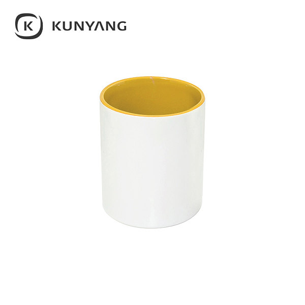 11oz pencil holder Yellow