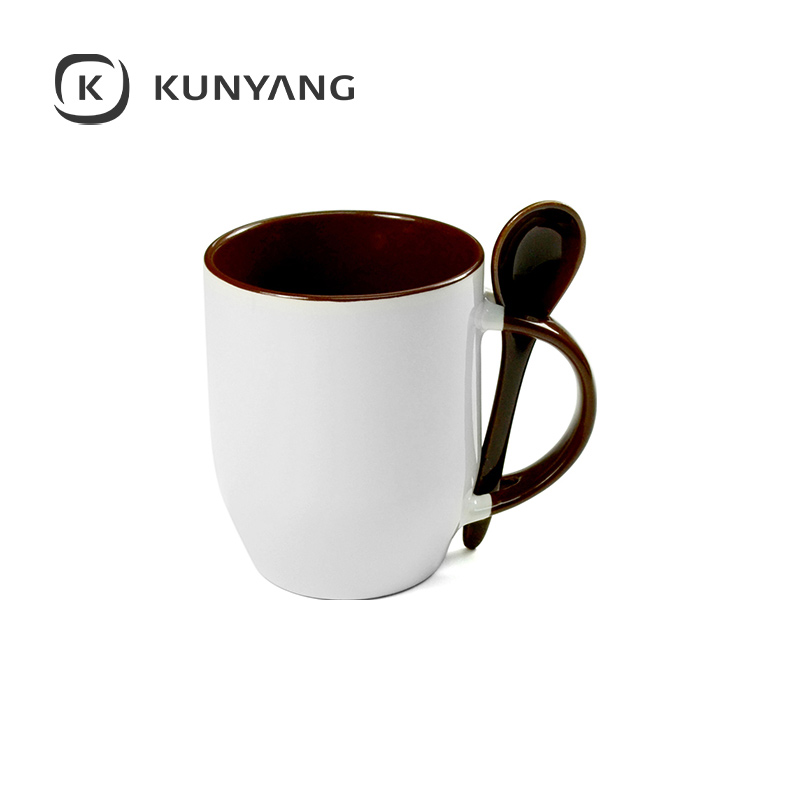 11oz Color Spoon Mug Brow