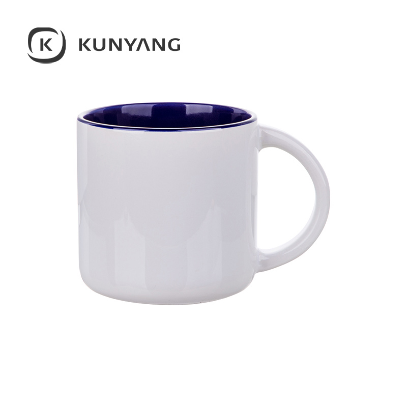 14oz Two-Tone Color Mug Dark Blue
