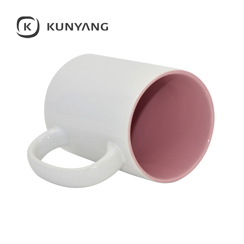 15oz Two-Tone Color Mug Pink