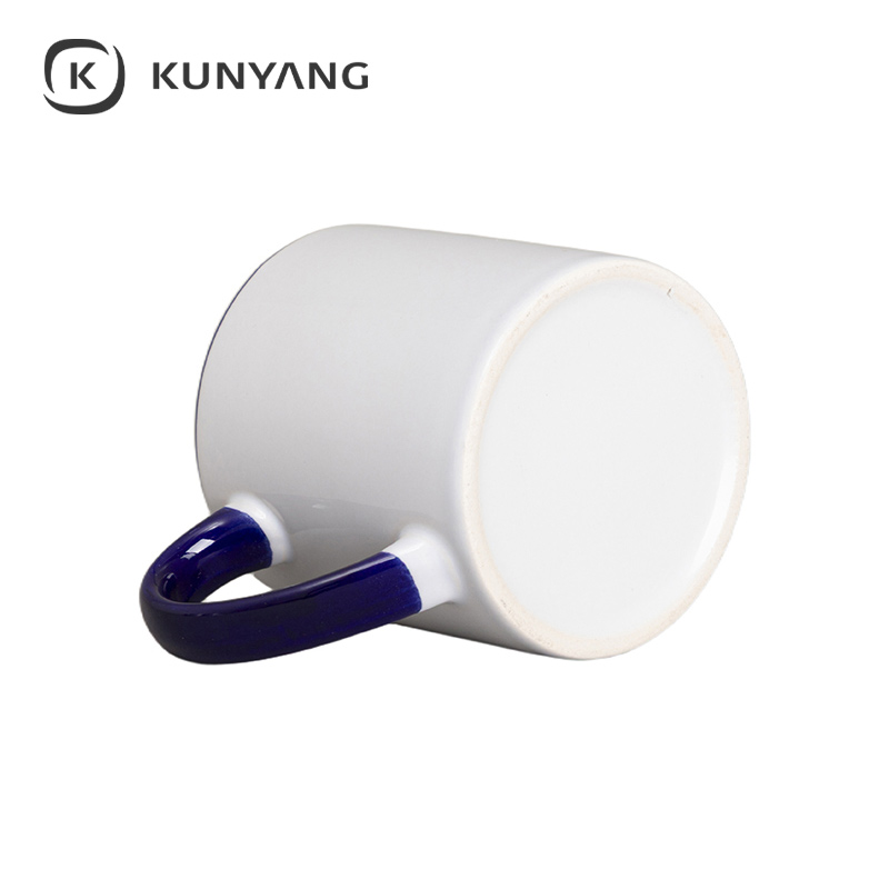 6oz Lnner Rim Color Mug Deep Blue