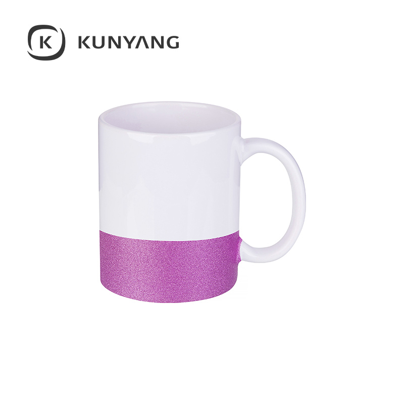 11oz/330ml Bottom Glitter Mug RS