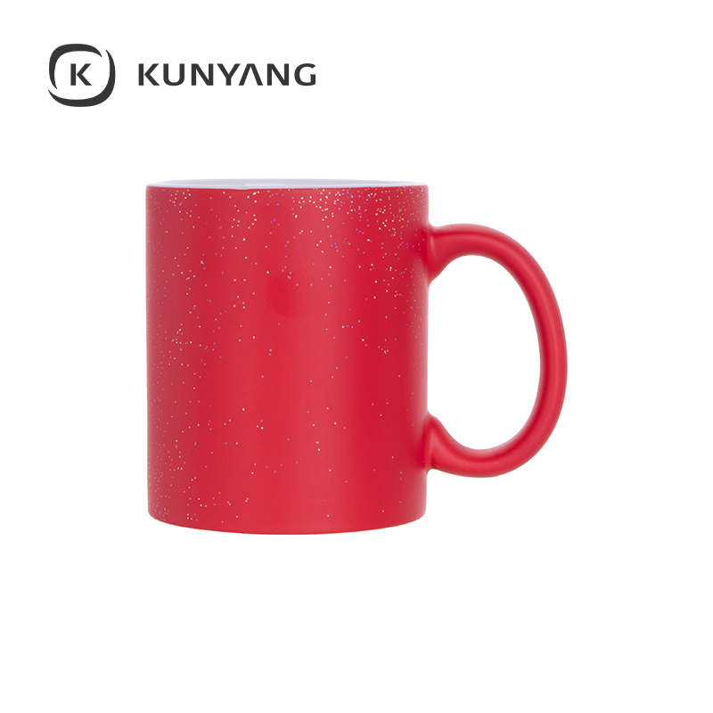 11oz Color Changing Mug(StarSky,Matte) Red