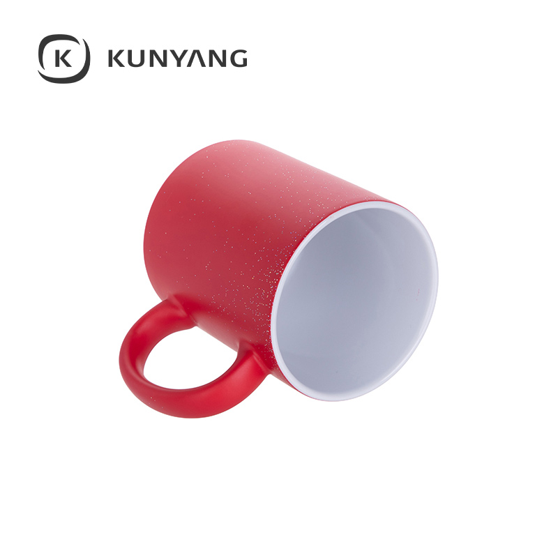 11oz Color Changing Mug(StarSky,Matte) Red
