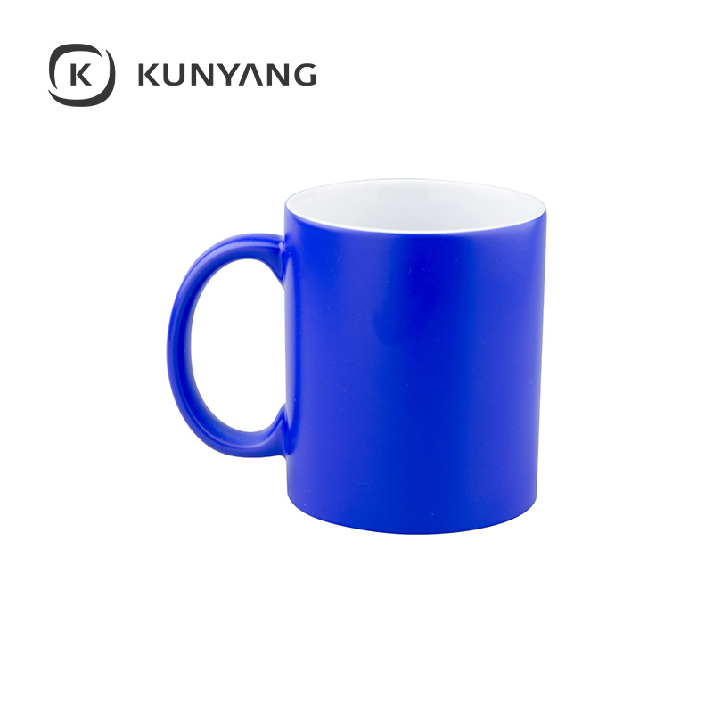 11oz Semi Glossy Color Changing Mug Blue