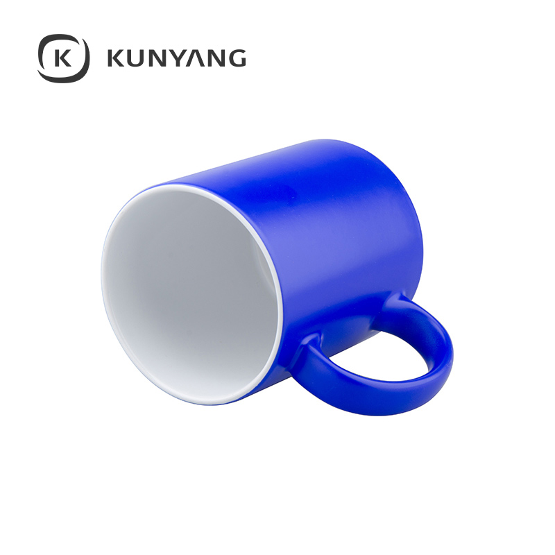 11oz Semi Glossy Color Changing Mug Blue