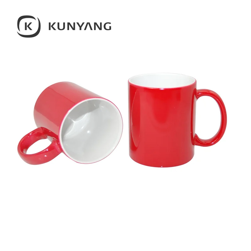 11oz Color Changing Mug(Glossy) Red