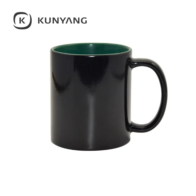 11oz lnner Color Changing Mug Green