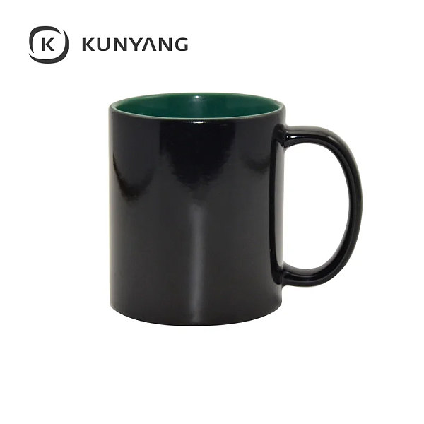 11oz lnner Color Changing Mug Green