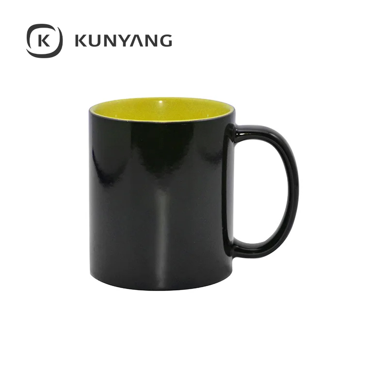 11oz lnner Color Changing Mug Yellow