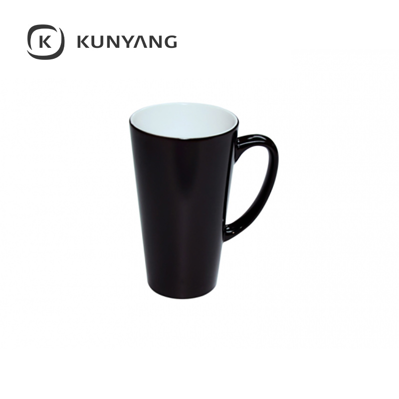 17oz Color Changing Cone Mug-Black