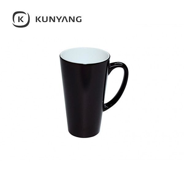 17oz Color Changing Cone Mug-Black