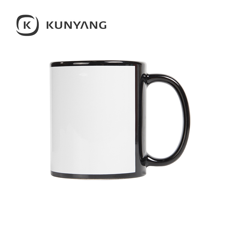 Full Color Mug with White Patch