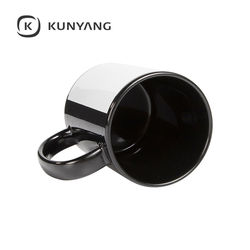 Full Color Mug with White Patch