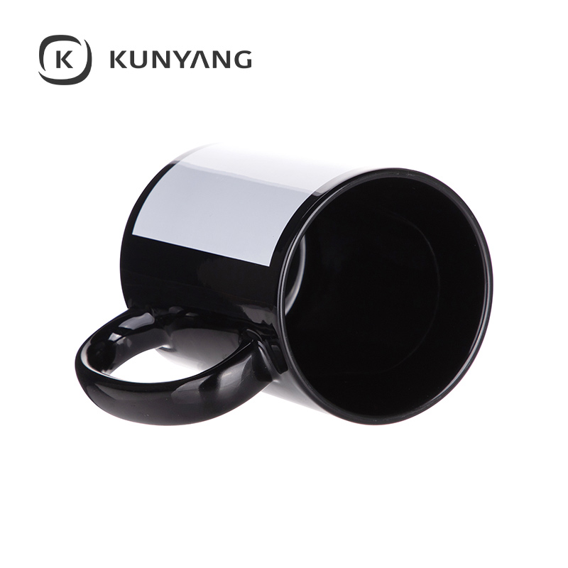 Full Color Mug with White Patch