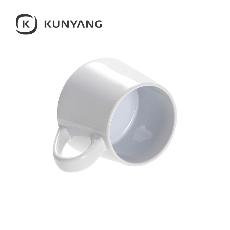 Tapered White Mug
