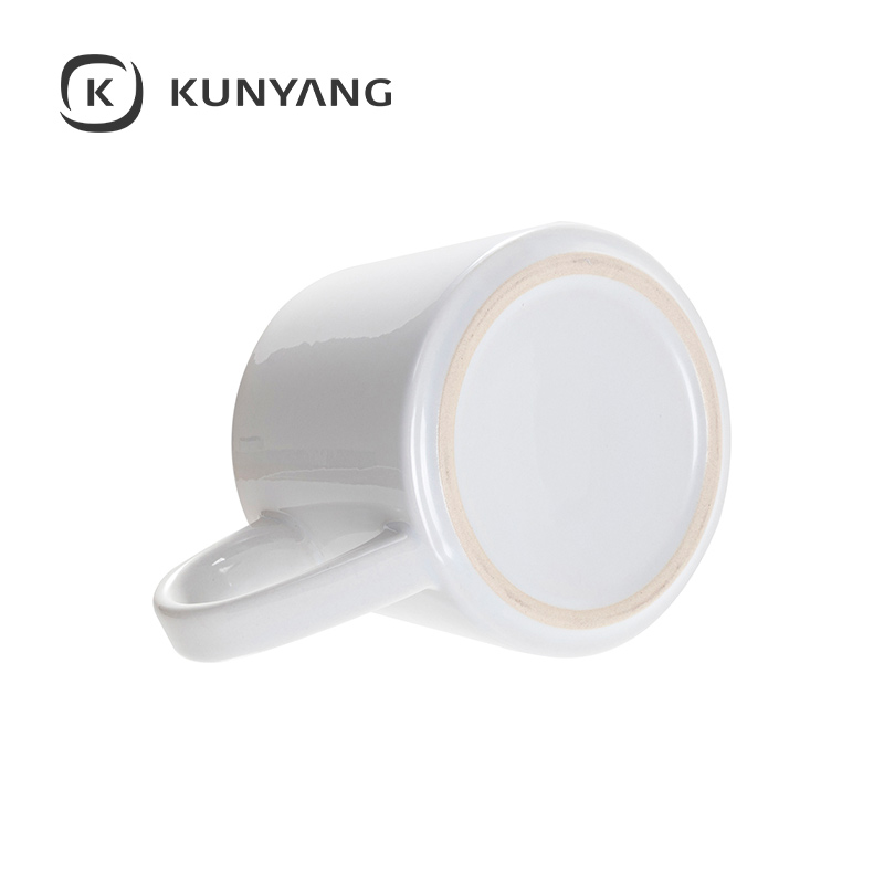 Tapered White Mug