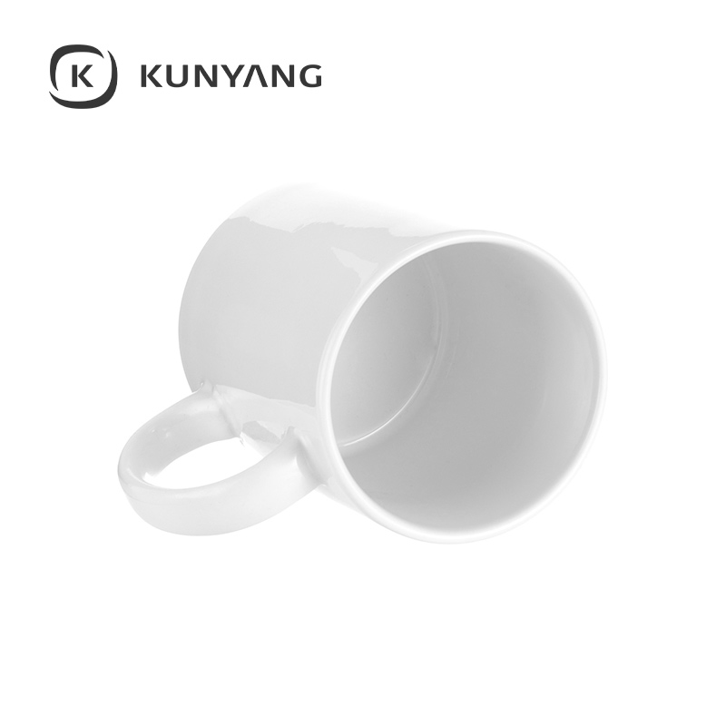 18oz White Mug (JS) Dishwasher safe