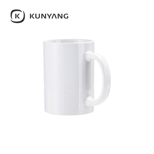 15oz Straight White Mug