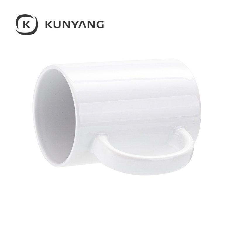 15oz Straight White Mug