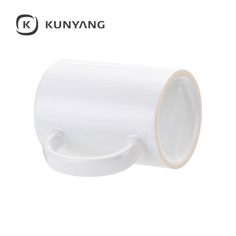 15oz Straight White Mug