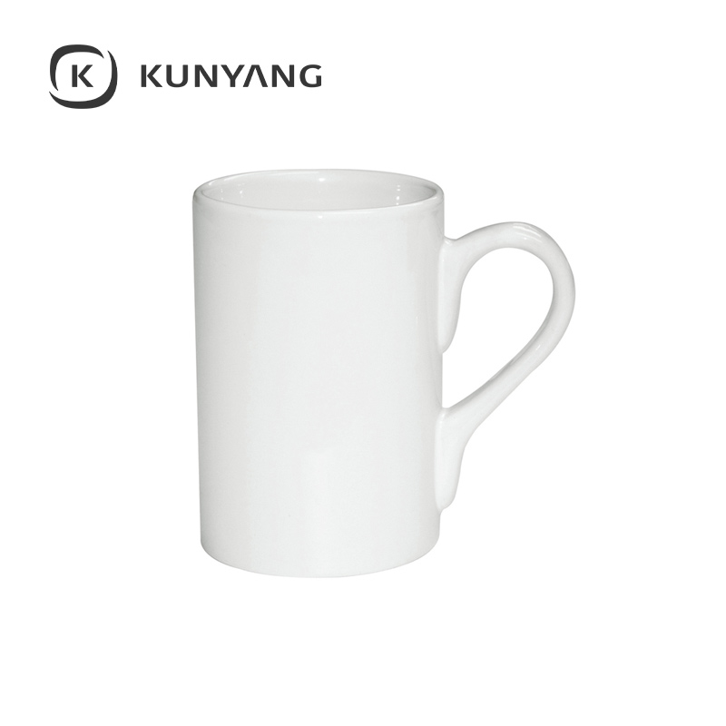 10oz White Mug (JS) Dishwasher safe