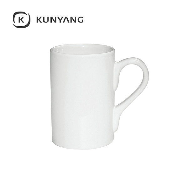 10oz White Mug (JS) Dishwasher safe