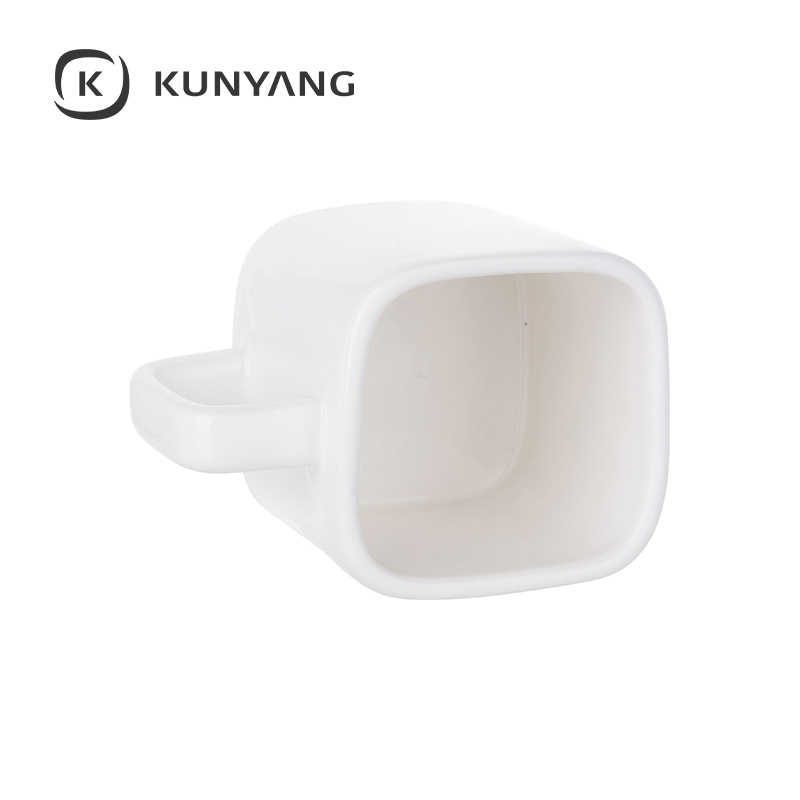 11oz Square White Mug