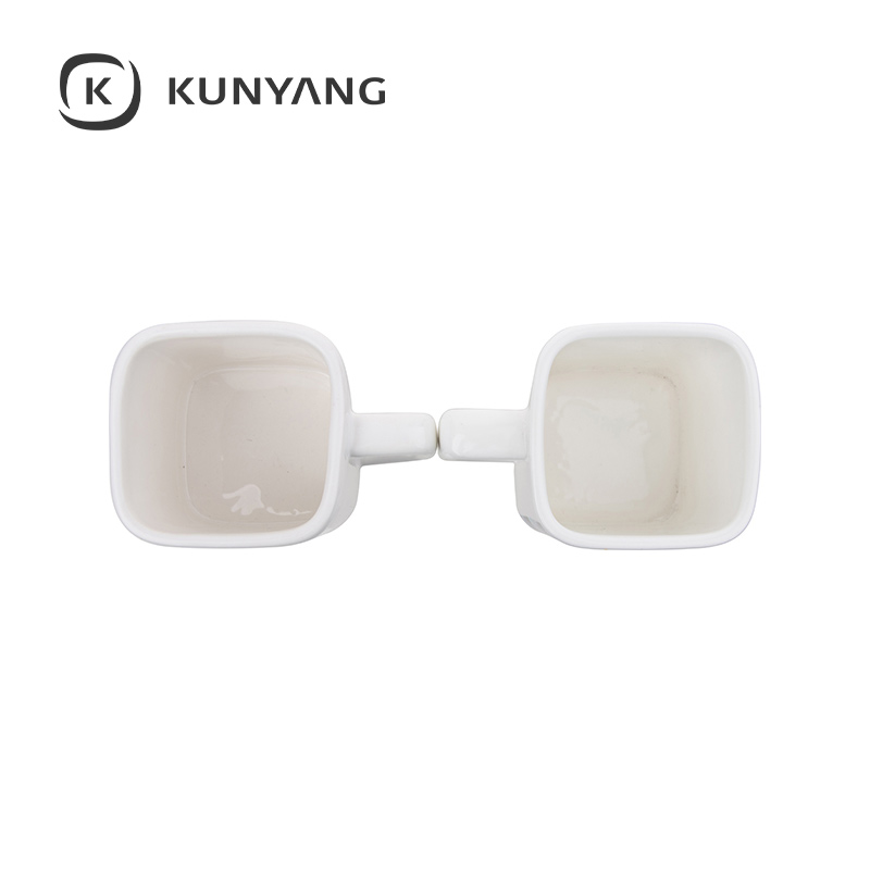 11oz Square White Mug