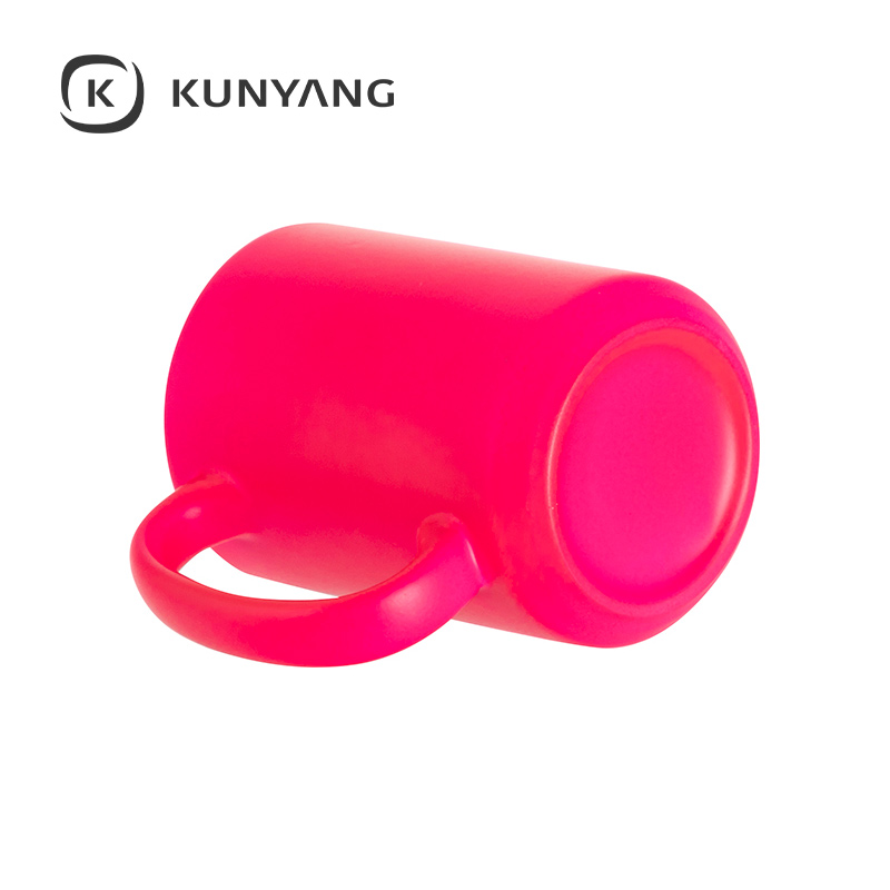 15oz Flourescent Mug(Matte, Purple Red)