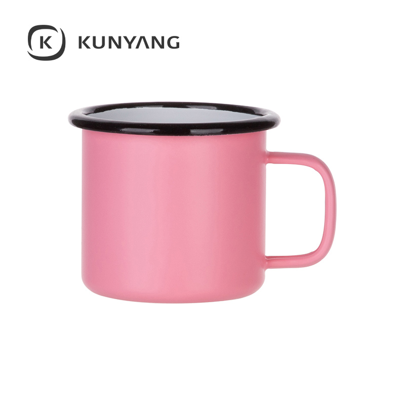 12oz/360ml Enamel Mug Pink