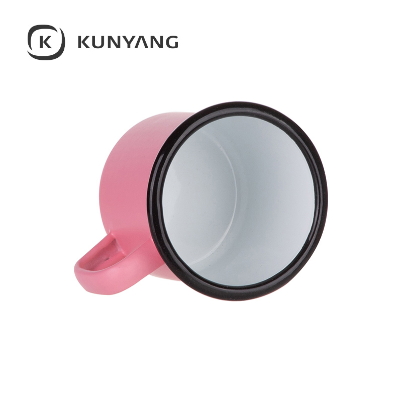 12oz/360ml Enamel Mug Pink