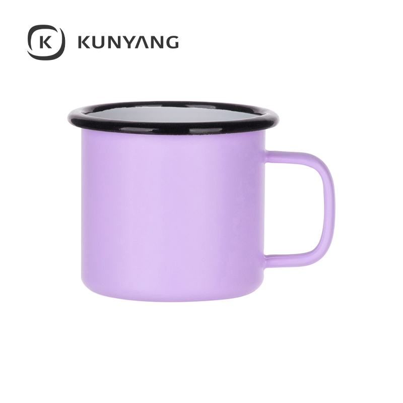 12oz/360ml Enamel Mug Purple