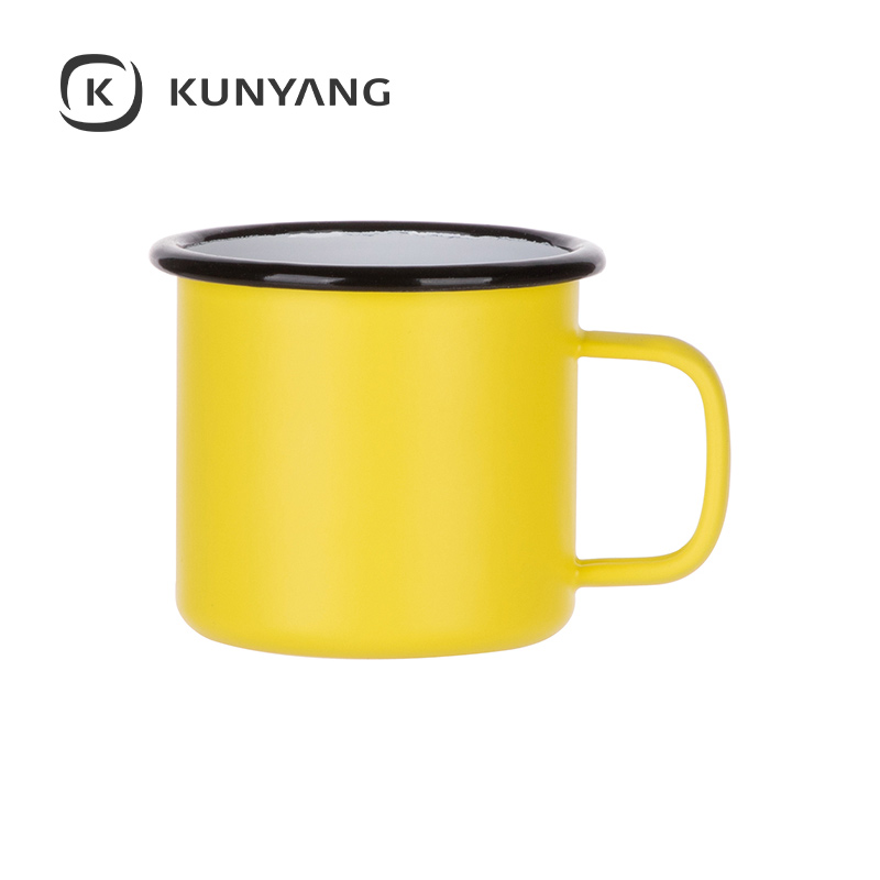 12oz/360ml Enamel Mug Yellow