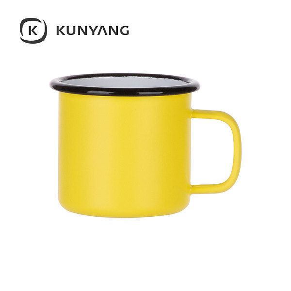 12oz/360ml Enamel Mug Yellow