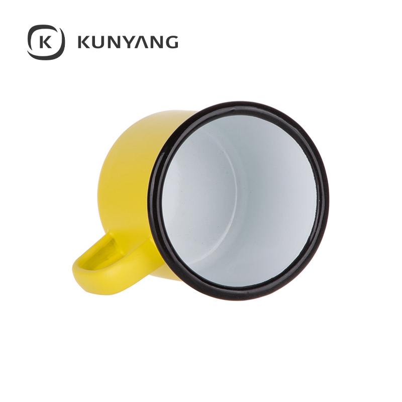 12oz/360ml Enamel Mug Yellow