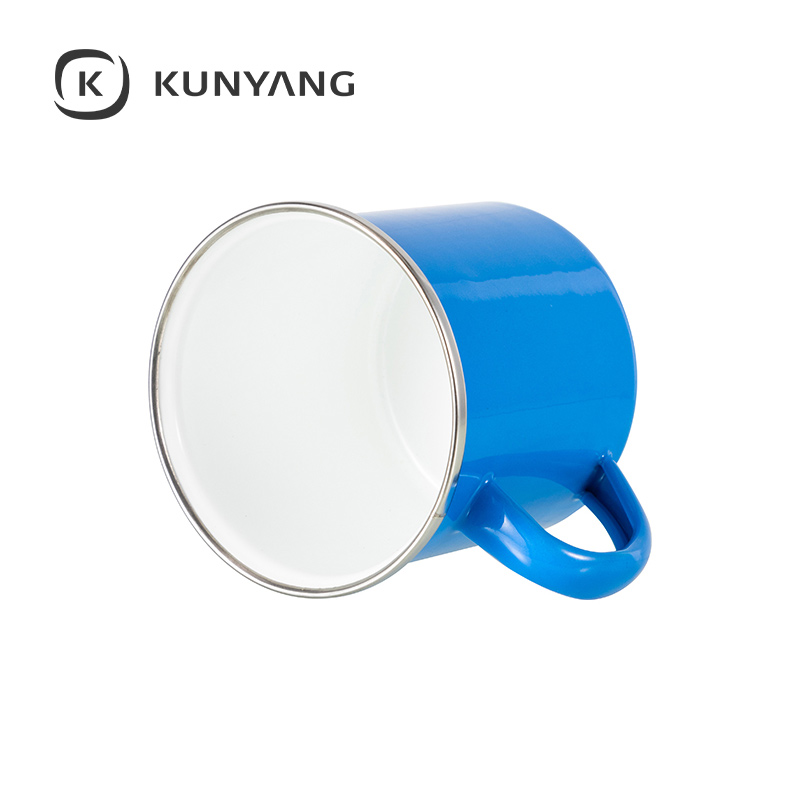 12oz Enamel Mug Blue